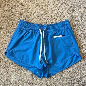 Vuori Clementine Shorts 2.5" Baltic Blue Size XS